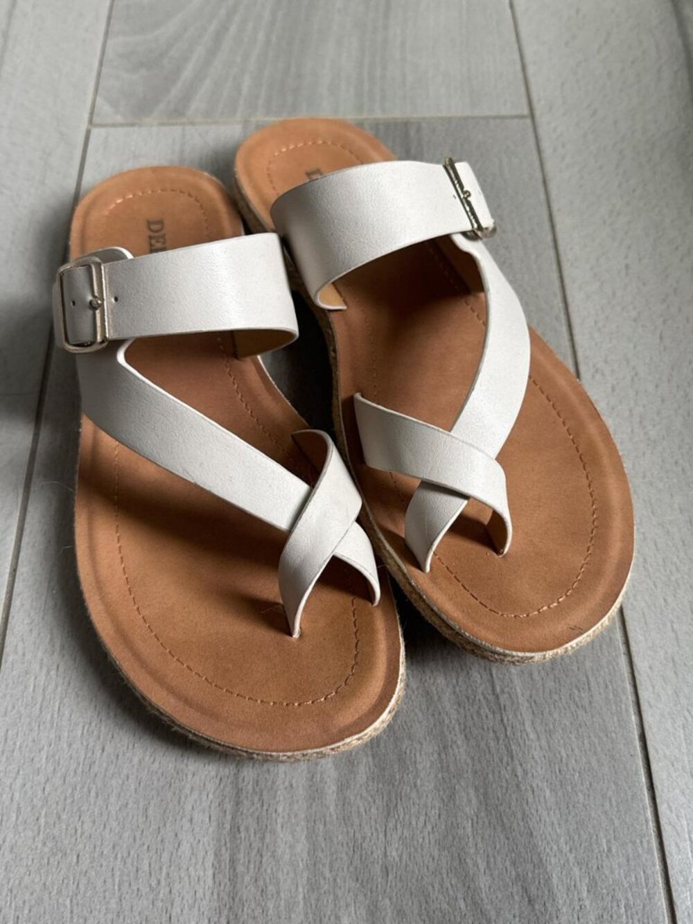 Women's White Sandals